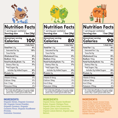 Skout Organic Small Batch Kids Bar Variety Pack - 36 Pack