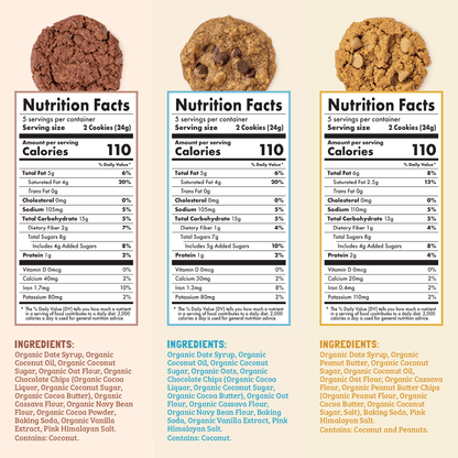 Skout Organic Small Batch Soft Baked Cookie Variety Pack