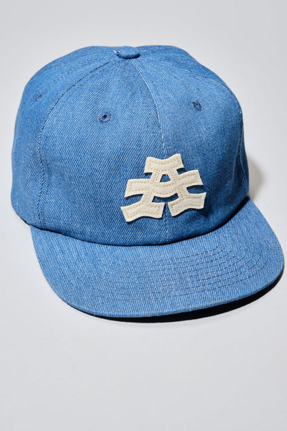 The Athletic Wavy A Denim Hat